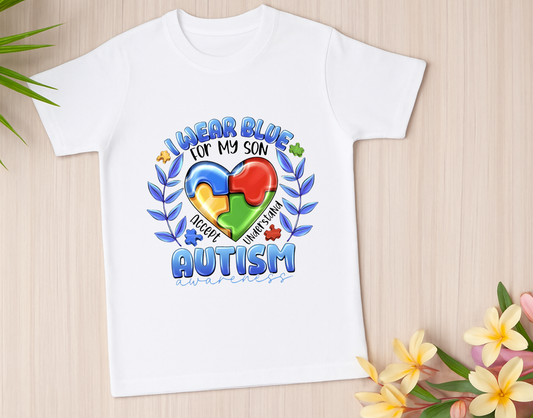 Autism: I Wear Blue