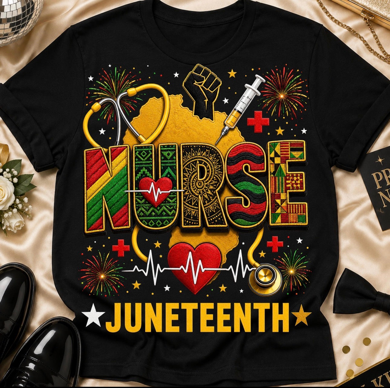 Nurse Juneteenth Healthcare