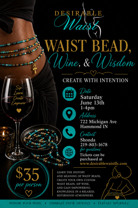 WAIST BEAD CLASS: Create With Intentions